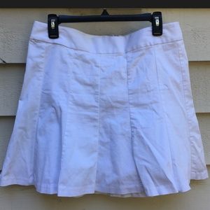 BANANA REPUBLIC White Skater Skirt, Size 10